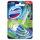 Domestos 3in1 - Kostka toaletowa Pine w koszyczku. Gwarancja świeżej i czystej toalety.