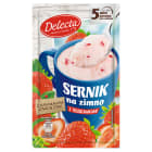 Na zimno z truskawkami Szybki Sernik DELECTA 38g