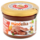 Krem czekoladowy z orzechami i miodem MIODELKA 220g