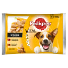 Pokarm dla Psów   Wołowina/Jagnięcina i Indyk/Marchewka (4 szt.) Adult PEDIGREE 400g