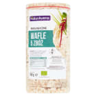 Wafle 5 zbóż bio 100 g- Bioavena. Zdrowa przekąską bez dodatku cukru i bez glutenu.