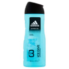 Żel pod prysznic 400ml - Adidas Ice Dive 3 - do ciała, twarzy i włosów