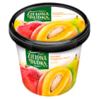 Sorbet Zielona Budka zaskakuje wybornym smakiem mango i marakui.