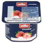Muller - Jogurt kremowo-owocowo-truskawkowy. Wyjątkowy jogurt z pełnego mleka.