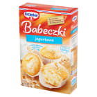 Babeczki jogurtowe - Dr. Oetker. Mieszanka do szybkiego i łatwego przygotowania pysznego wypieku.