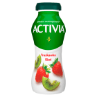 Jogurt DANONE Activia truskawka-kiwi 195g z zawartością prozdrowotnych bakterii Acti Regularis