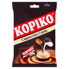 Cukierki o smaku cappuccino - Kopiko. Pochodzą z połączenia kawy i mleka.