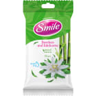 Chusteczki nawilżane ekstrakt z Bambusa i Szarotki alpejskiej 15 szt SMILE 1.000szt