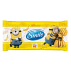 Nawilżane chusteczki odświeżające z postaciami Minionków 60 szt. SMILE 1.000szt