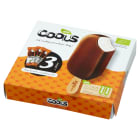 Lody o smaku słonego karmelu w czekoladzie 3x100ml BIO COOLS 300ml