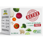 Detox box zestaw soków (8x300 ml) SMART GREEN 2.40l