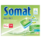 Tabletki do zmywarki 54 szt. Pro Nature SOMAT 1.000szt