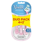 Jednorazowe maszynki do golenia dla kobiet 6 szt. Venus Smooth Sensitive GILLETTE 1.000szt