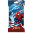 Chusteczki nawilżane o efekcie antybakteryjnym, MARVEL 15 szt SMILE 1.000szt