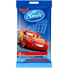 Nawilżane chusteczki odświeżające Disney AUTA, 15 szt SMILE 1.000szt