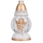 Znicz szklany Aniołek 70G 20CM 22H LUKS 1.000szt