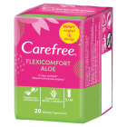 Wkładki higieniczne z ekstraktem z aloesu 20 szt. Flexi Comfort CAREFREE 1.000szt