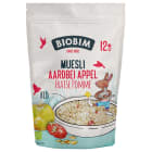 Musli truskawkowo   jabłkowe po 12 miesiącu BIO BIOBIM 150g
