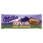 Czekolada mleczna Almond Darkmilk MILKA 85g