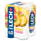 ANANAS I GUAWA Piwo bezalkoholowe 4x500ml (puszka) Free LECH 2.00l