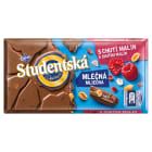Czekolada Studentska mleczna malinowa ORION 180g