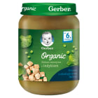 Obiadek Zielone warzywa z indykiem dla niemowląt po 6 miesiącu Organic GERBER 190g