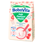 Moja Pierwsza Kaszka mleczno   ryżowa malina dla niemowląt po 4 miesiącu BOBOVITA 230g