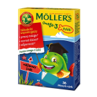Omega 3 Rybki malinowe 36 szt. MÖLLER'S 1.000szt