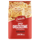 Delecta Duża Blacha – Ciasto drożdżowe 600 g. Ciasto drożdżowe do domowego przygotowania.