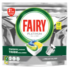 Kapsułki do zmywarki cytrynowe 17 szt PLATINUM All in One FAIRY 1.000szt