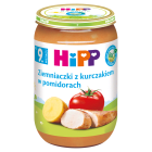 Ziemniaki z kurczakiem w pomidorach Bio Hipp Junior dla maluszków od 7 miesiąca życia.