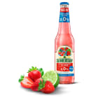 STRAWBERRY LIME Napój piwny bezalkoholowy o smaku truskawki i limonki (butelka bezzwrotna) SOMERSBY 400ml