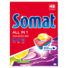 Tabletki do zmywarek Lemon & Lime 48 szt. All in 1 SOMAT 1.000szt