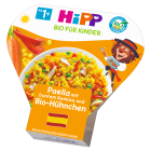 Paella z kolorowymi warzywami i kurczakiem, po 12 miesiącu BIO od pokoleń HIPP 250g