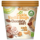 Lody z orzechów nerkowca z kawałkami ciastek i czekolady z sosem o smaku czekoladowym BIO ICE CREAM FACTORY 500ml