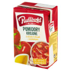 Pudliszki- Pomidory krojone z oliwą z oliwek i czosnkiem o naturalnym smaku.