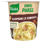 Puree ziemniaczane z klopsikami i cebulką w kubku KNORR 53g