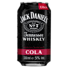 Tennessee Whiskey Cola JACK DANIELS 330ml