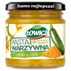 Pasta warzywna   cukinia i curry ŁOWICZ 180g