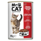 Karma dla kotów z wołowiną i warzywami w sosie MR CAT 415g