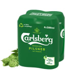 Piwo 4x500 (puszka) Pilsner CARLSBERG 2.00l
