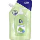 Mydło w płynie o zapachu aloesu z proteinami jogurtu   zapas Soft & Caring FA 500ml
