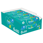 Chusteczki nawilżane dla niemowląt 6x80 szt. Fresh Clean PAMPERS 1.000szt