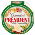 Ser Camembert z ziołami prowansalskimi PRESIDENT 120g