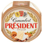 Ser Camembert - President. Kremowy ser Camembert z dodatkiem orzechów włoskich.