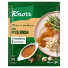 Knorr - Menu ze smakiem - Sos myśliwski. Wyjątkowy smak i aromat.