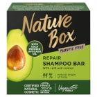 Szampon do włosów w kostce z olejem awokado  Regenerujący NATURE BOX 85g