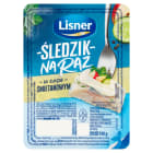 Lisner - Śledzik na raz w sosie śmietanowym 100 g. To zdrowa i szybka przekąska.