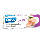 Tuńczyk w oliwie z oliwek z niską zawartością soli CALVO 156g