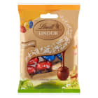 Praliny jajeczka z mlecznej czekolady, białej i gorzkiej z nadzieniem WN Lindor LINDT 90g